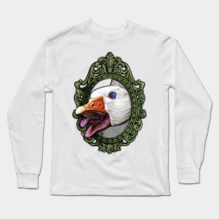 Bird Cameo: Very Angry Goose Long Sleeve T-Shirt